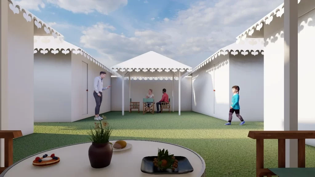 Rann Utsav Tent City 3D Model 7
